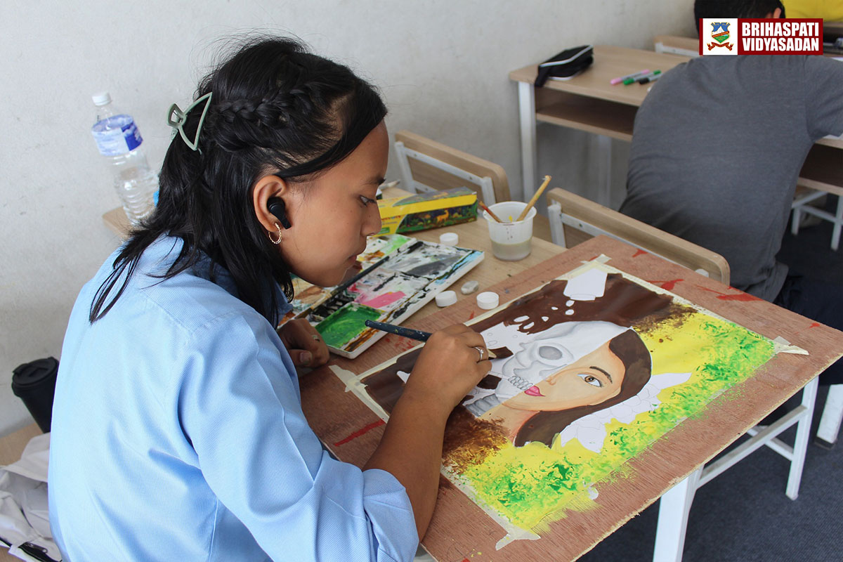 Inter school art competition brihaspati vidyasadan