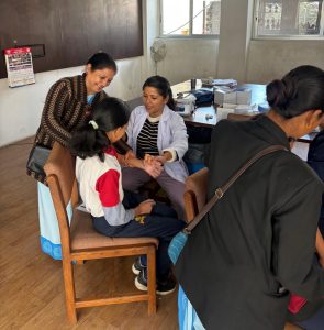 HPV Vaccination at Brihaspati