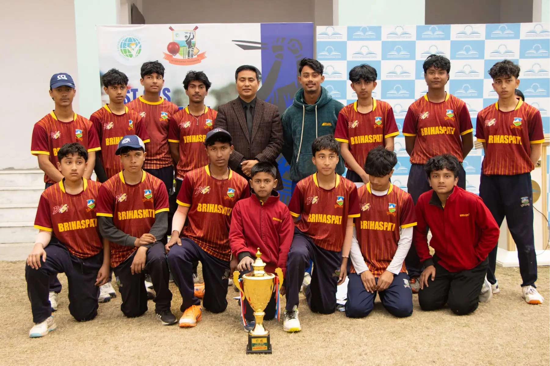Brihaspati Secures 1st Runner-Up in Cricket